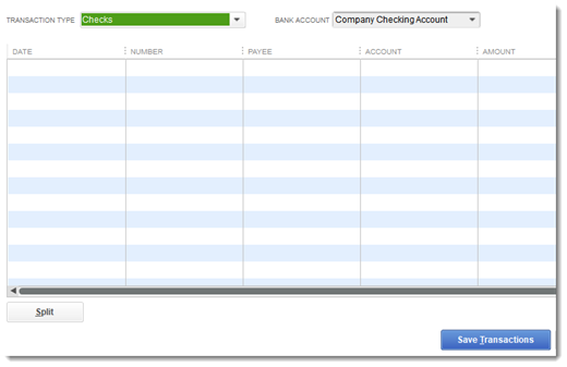 check memo field importing transactions into quickbooks